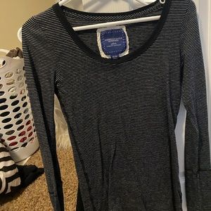 American eagle long sleeve striped tee